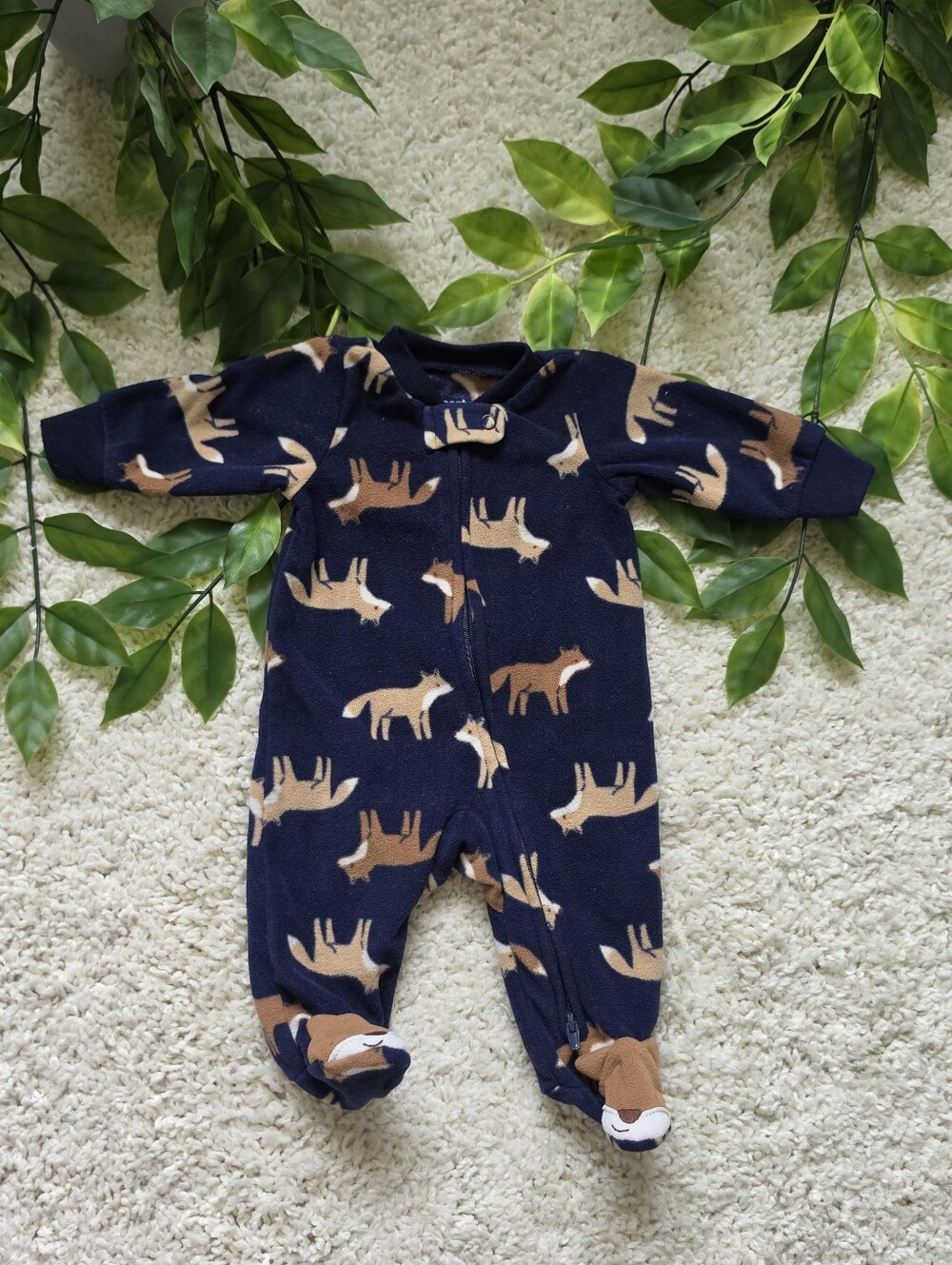 Baby Boy Fox Sleeper (Newborn)